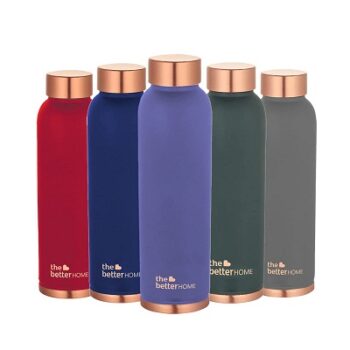 The Better Home 1000 Copper Water Bottle