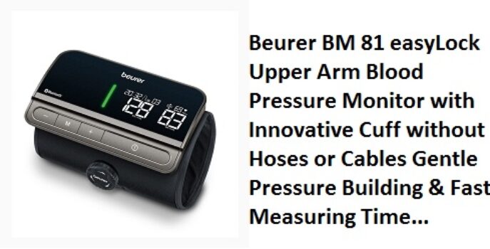 Beurer BM 81 easyLock Upper Arm Blood Pressure Monitor