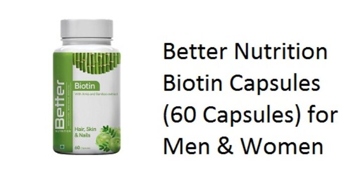 Better Nutrition Biotin Capsules