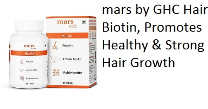mars by GHC Hair Biotin, Promotes Healthy & Strong Hair Growth