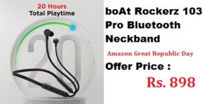 boAt Rockerz 103 Pro Bluetooth Neckband
