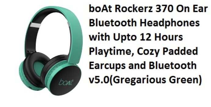 boAt Rockerz 370 On Ear Bluetooth Headphones