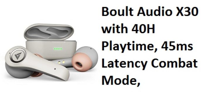 Boult Audio X30 with 40H Playtime