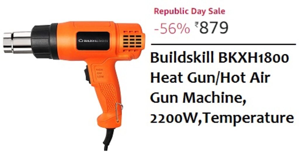 Buildskill BKXH1800 Heat Gun Machine, 2200W