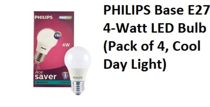 PHILIPS Base E27 4-Watt LED Bulb