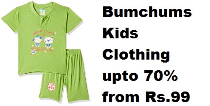 Bumchums Kids Clothing upto 70% from Rs.99