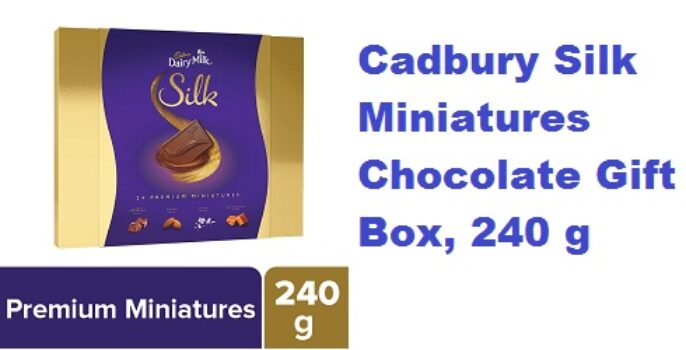 Cadbury Silk Miniatures Chocolate Gift Box, 240 g