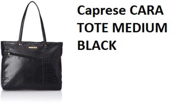 Caprese CARA TOTE MEDIUM BLACK