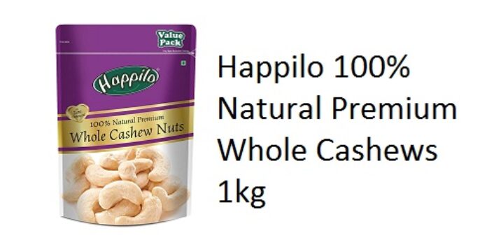 Happilo 100% Natural Premium Whole Cashews 1kg