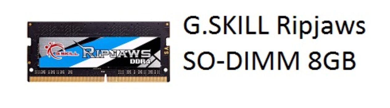 G.SKILL Ripjaws SO-DIMM 8GB