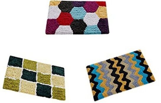 AAZEEM Cotton Door Mat: Durable, Stylish, Premium Quality for Home or Office Use