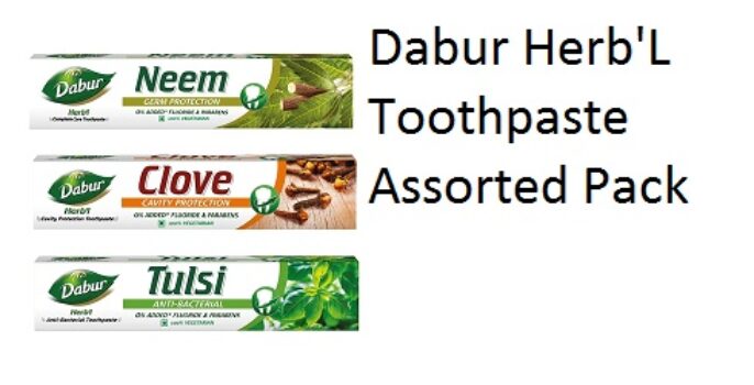 Dabur Herb'L Toothpaste Assorted Pack