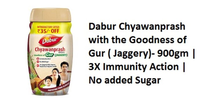 Dabur Chyawanprash with the Goodness of Gur ( Jaggery)