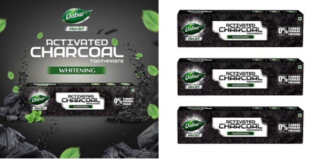 Dabur Herb’l Activated Charcoal & Mint