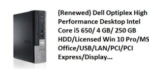 Dell Optiplex High Performance