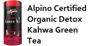 Alpino Certified Organic Detox Kahwa Green Tea