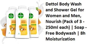 Dettol Body Wash and Shower Gel for Women and Men