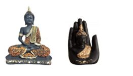 Dorvik Buddha showpiece Set