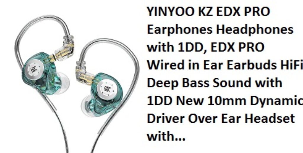 YINYOO KZ EDX PRO Earphones Headphones