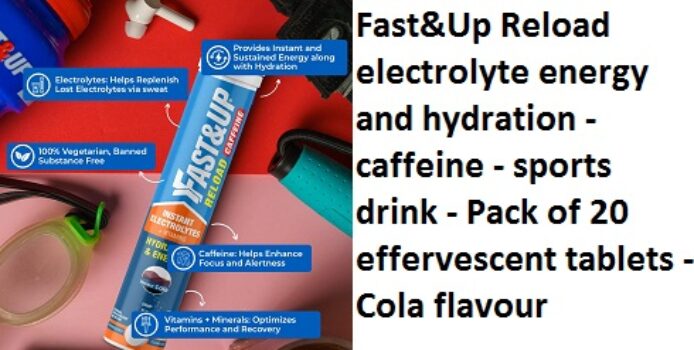 Fast&Up Reload electrolyte energy and hydration - caffeine