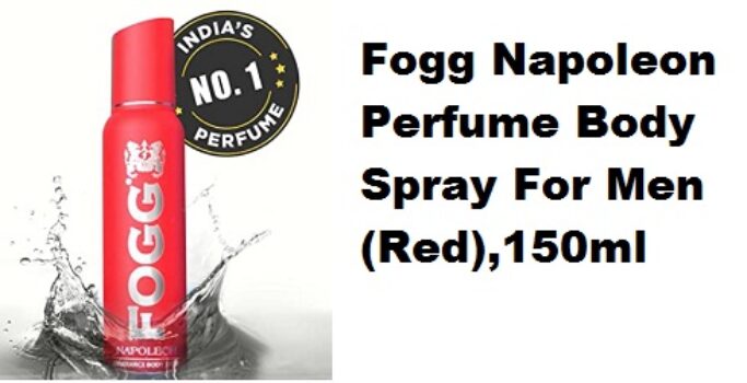 Fogg Napoleon Perfume Body Spray For Men (Red), Long Lasting, No Gas, Everyday Deodorant and Spray, 150ml