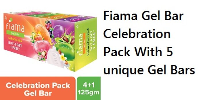 Fiama Gel Bar Celebration Pack With 5 unique Gel Bars (Buy 4 Get 1 Free)