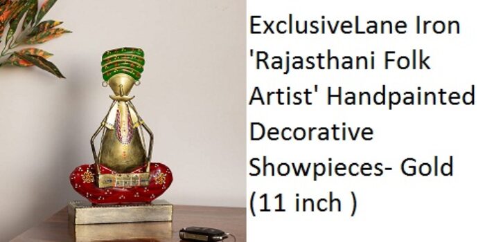 ExclusiveLane Iron 'Rajasthani Folk Artist