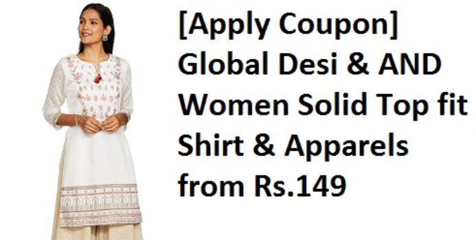 Global Desi & AND Women Solid Top