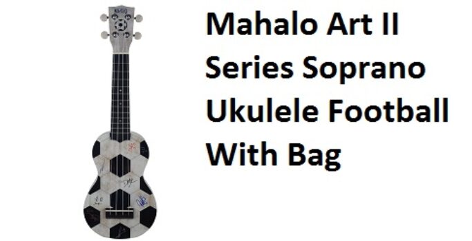 Mahalo Art II Series Soprano Ukulele Football With Bag