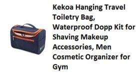 Kekoa Hanging Travel Toiletry Bag