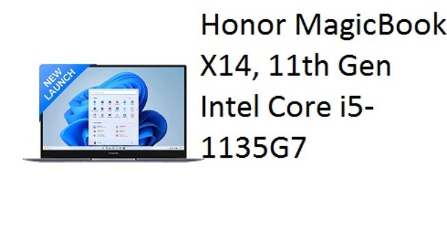 Honor MagicBook X14, 11th Gen Intel Core i5-1135G7