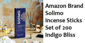 Amazon Brand - Solimo Incense Sticks, Set of 200