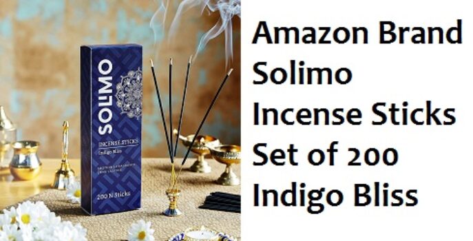 Amazon Brand - Solimo Incense Sticks, Set of 200