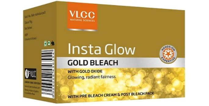 VLCC Insta Glow Gold Bleach Cream, 30g