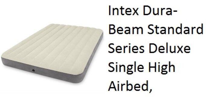 Intex Dura-Beam Standard Series Deluxe Single High Airbed