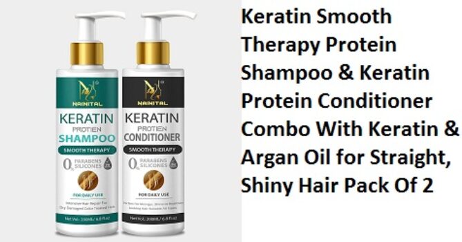 Keratin Smooth Therapy Protein Shampoo & Keratin Protein