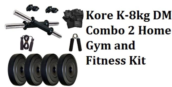 Kore K-8kg DM Combo 2 Home Gym and Fitness Kit