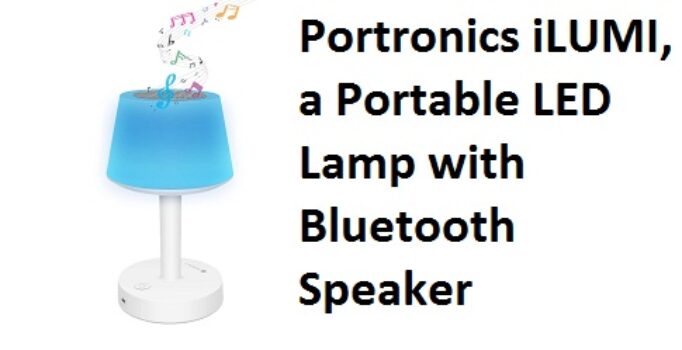 Portronics iLUMI, a Portable LED Lamp