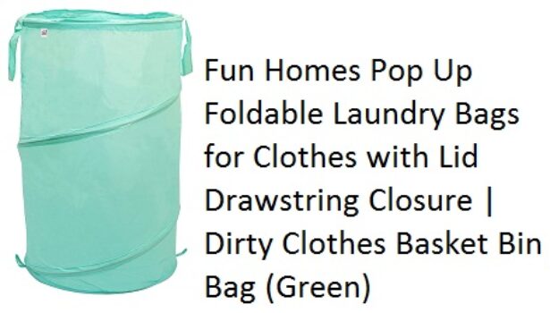 Fun Homes Pop Up Foldable Laundry Bags