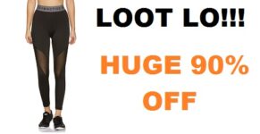 Loot Offer 90% OFF - Symactive Women Leggings