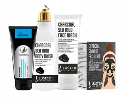 Luster Cosmetics Charcoal Combo Pack
