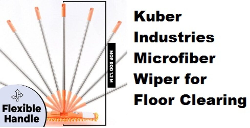 Kuber Industries Microfiber Wiper for Floor Clearing