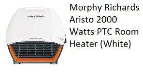 Morphy Richards Aristo 2000 Watts PTC Room Heater (White)