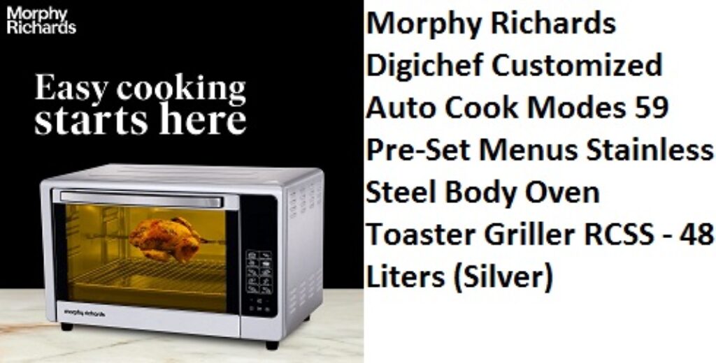 Morphy Richards Digichef Customized Auto Cook
