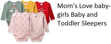 Mom's Love baby-girls Baby and Toddler Sleepers