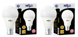 https://www.indiafreestuff.in/nippo-9w-led-bulb-2-pack-base-22-cool-day-light-1-year-warranty-voltage-surge-protection-high-energy-savings#:~:text=03%2C2023%2012%3A40-,NIPPO%209W%20LED%20Bulb%20(2%20Pack)%20Base%2022,-%2C%20Cool%20Day%20Light