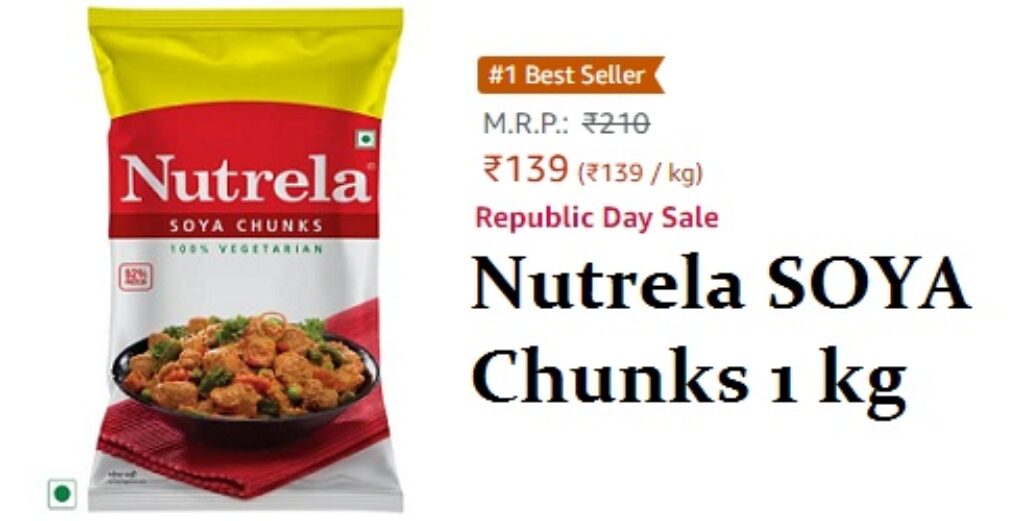 Nutrela SOYA Chunks 1 kg