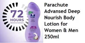 Parachute Advansed Deep Nourish Body Lotion for Women & Men 250ml