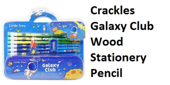 Crackles Galaxy Club Wood Stationery Pencil
