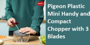 Get the Pigeon Plastic Mini Handy and Compact Chopper with 3 Blades for Only Rs. 199